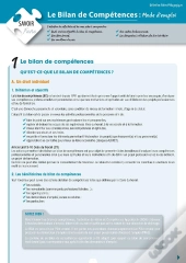 Le Bilan De Competences: Mode D'Emploi