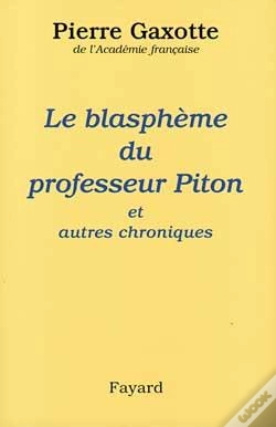 Capa do artigo Le Blasphème Du Professeur Piton ; Et Autres Chroniques