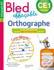 Capa do artigo Le Bled Effacable Orthographe Ce1