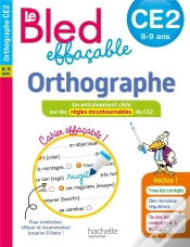 Capa do artigo Le Bled Effacable Orthographe Ce2