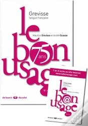 Capa do artigo Le Bon Usage (Édition 2011)