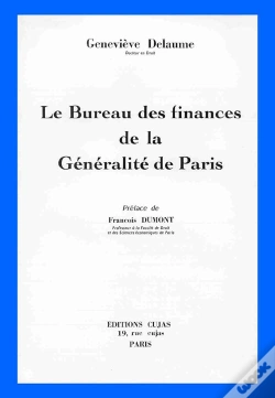 Capa do artigo Le Bureau Des Finances De La Généralité De Paris