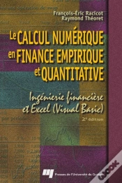 Capa do artigo Le Calcul Numerique En Finance Empirique Et Quantitative. Ingenierie Financiere Et Excel (Visual Bas