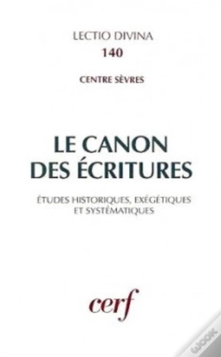 Capa do artigo Le Canon Des Ecritures