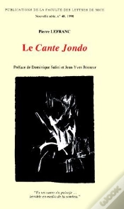 Capa do artigo Le Cante Jondo, Le Territoire, Le Problème Des Origines, Les Répertoires