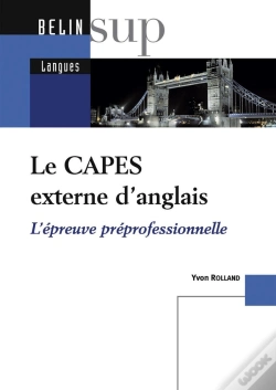 Capa do artigo Le Capes Externe D'Anglais ; L'Épreuve Préprofessionnelle