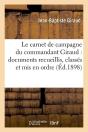 Le Carnet De Campagne Du Cdt Giraud Edition 1898 - Preview