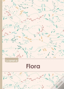 Capa do artigo Le Carnet De Flora - Lignes, 96p, A5 - Poissons