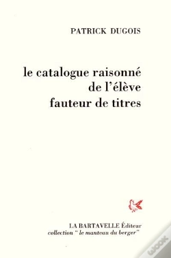 Capa do artigo Le Catalogue Raisonné De L'Élève Fauteur De Titres