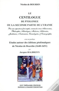 Capa do artigo Le Centilogue De Ptolemee