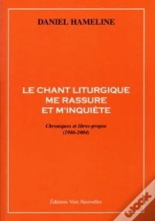 Capa do artigo Le Chant Liturgique Me Rassure Et M