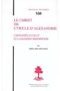 Le Christ De Cyrille D'Alexandrie - Preview