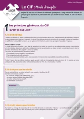 Le Cif: Mode D'Emploi