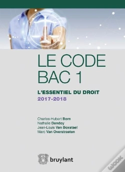 Capa do artigo Le Code Bac 1 - L'Essentiel Du Droit - 2017-2018