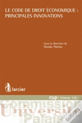 Le Code De Droit Économique : Principales Innovations