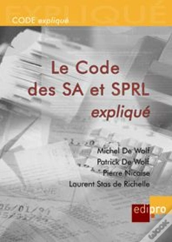 Capa do artigo Le Code Des Sa Et Sprl Expliqué