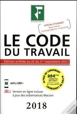 Capa do artigo Le Code Du Travail 2017