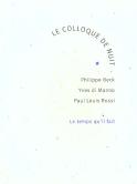 Le Colloque De Nuit