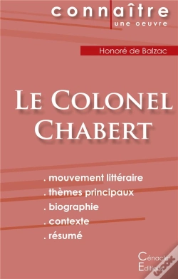 Capa do artigo Le Colonel Chabert, D'Honoré De Balzac