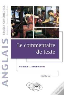 Capa do artigo Le Commentaire De Texte En Anglais - Méthode Et Entraînement - Études Supérieures
