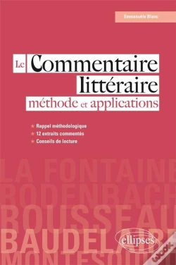 Capa do artigo Le Commentaire Littéraire : Méthode Et Applications