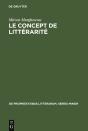 Le Concept De Littérarité - Preview