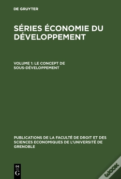 Capa do artigo Le Concept De Sous-Développement