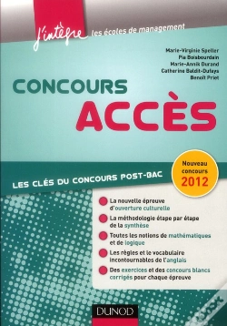 Capa do artigo Le Concours Acces - Tout Pour Reussir Le Concours Et Integrer Une Ecole De Commerce