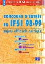 Le Concours D'Entree En Ifsi 1999 Sujets Officiels Corriges - Preview