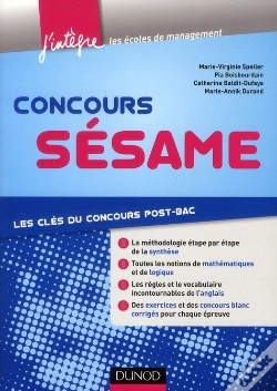 Capa do artigo Le Concours Sesame - Tout Pour Reussir Le Concours Et Integrer Une Ecole De Commerce