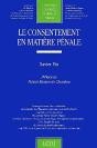 Le Consentement En Matière Pénale - Preview