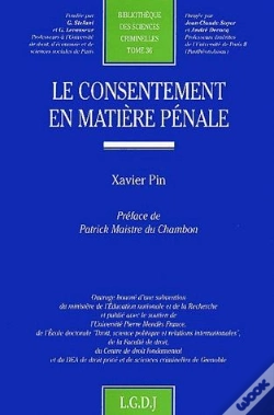 Capa do artigo Le Consentement En Matière Pénale
