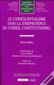 Capa do artigo Le Conséquentialisme Dans La Jurisprudence Du Conseil Constitutionnel