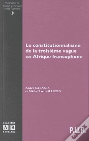 Capa do artigo Le Constitutionnalisme De La Troisieme Vague Dans L Espace Africain Francophone