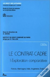 Capa do artigo Le Contrat Cadre T.1