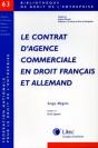 Le Contrat D Agence Commerciale En Droit Francais Et Allemand - Preview