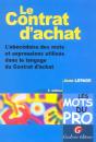 Le Contrat D'Achat - 3eme Edition - L'Abecedaire Des Mots Et Expressions Utilises Dans Le Langage Du (3e Édition) - Preview