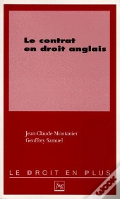 Le Contrat En Droit Anglais