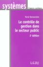 Le Controle De Gestion Dans Le Secteur Public - Preview