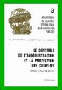 Le Contrôle De L'Administration Et La Protection Des Citoyens - Preview