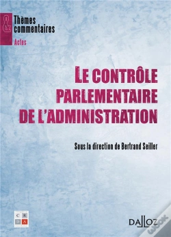 Capa do artigo Le Contrôle Parlementaire De L'Administration