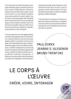 Capa do artigo Le Corps À L'Oeuvre Tome 1