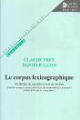 Le Corpus Lexicographique - Preview