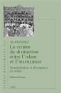 Le Critere De Distinction Entre L Islam Et L Incroyance - Preview