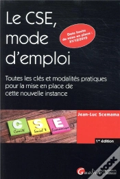 Capa do artigo Le Cse, Mode D Emploi ; Clés Et Modalités Pratiques Permettant La Constitution De La Nouvelle Instance
