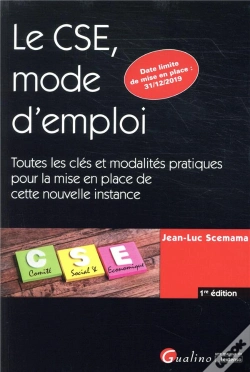 Capa do artigo Le Cse, Mode D Emploi ; Clés Et Modalités Pratiques Permettant La Constitution De La Nouvelle Instance
