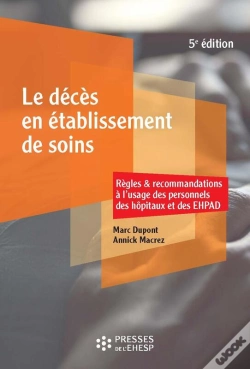 Capa do artigo Le Décès En Établissement De Soins