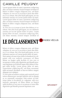 Capa do artigo Le Déclassement