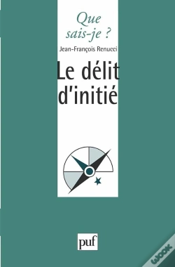 Capa do artigo Le Délit D'Initié