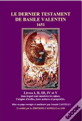 Le Dernier Testament De Basile Valentin